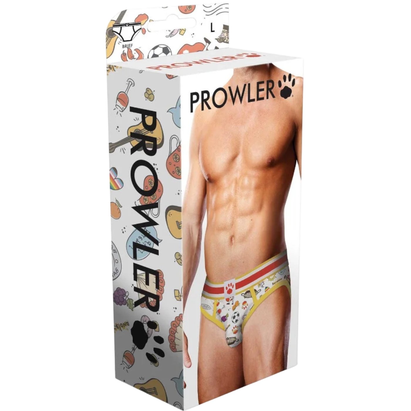 Prowler Barcelona Brief Yellow Red