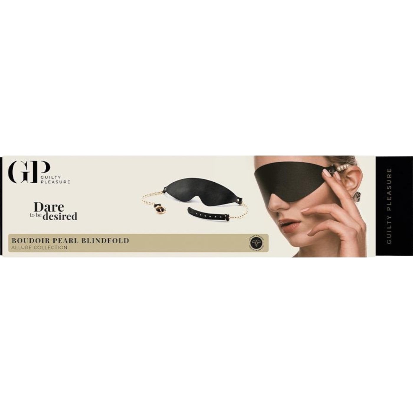 Guilty Pleasure Allure Boudoir Pearl Bondage Blindfold