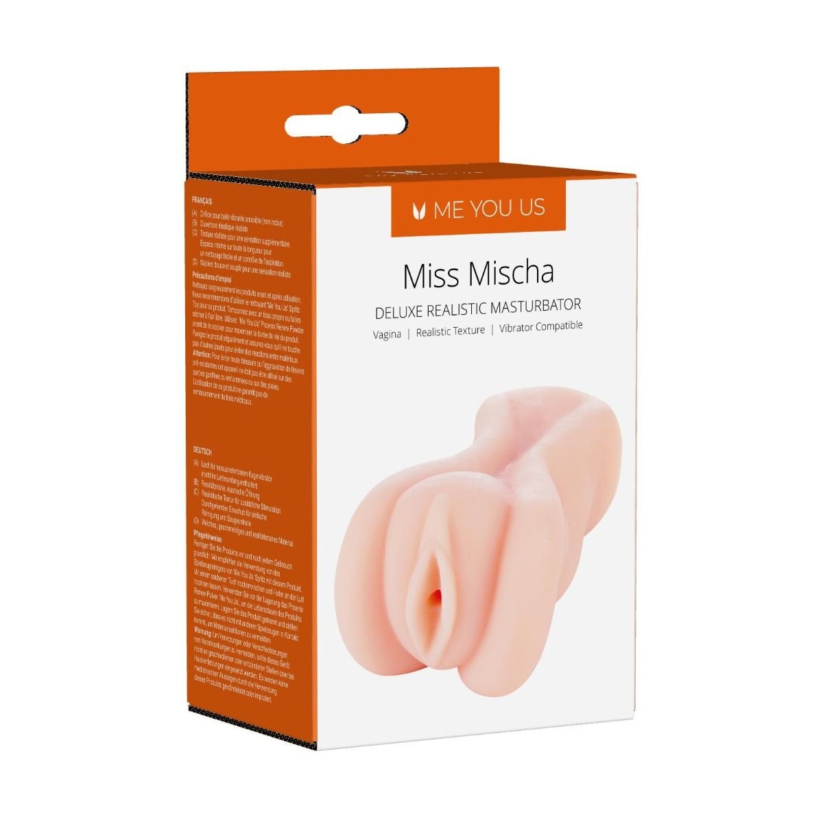 Me You Us Miss Mischa Deluxe Realistic Masturbator Flesh