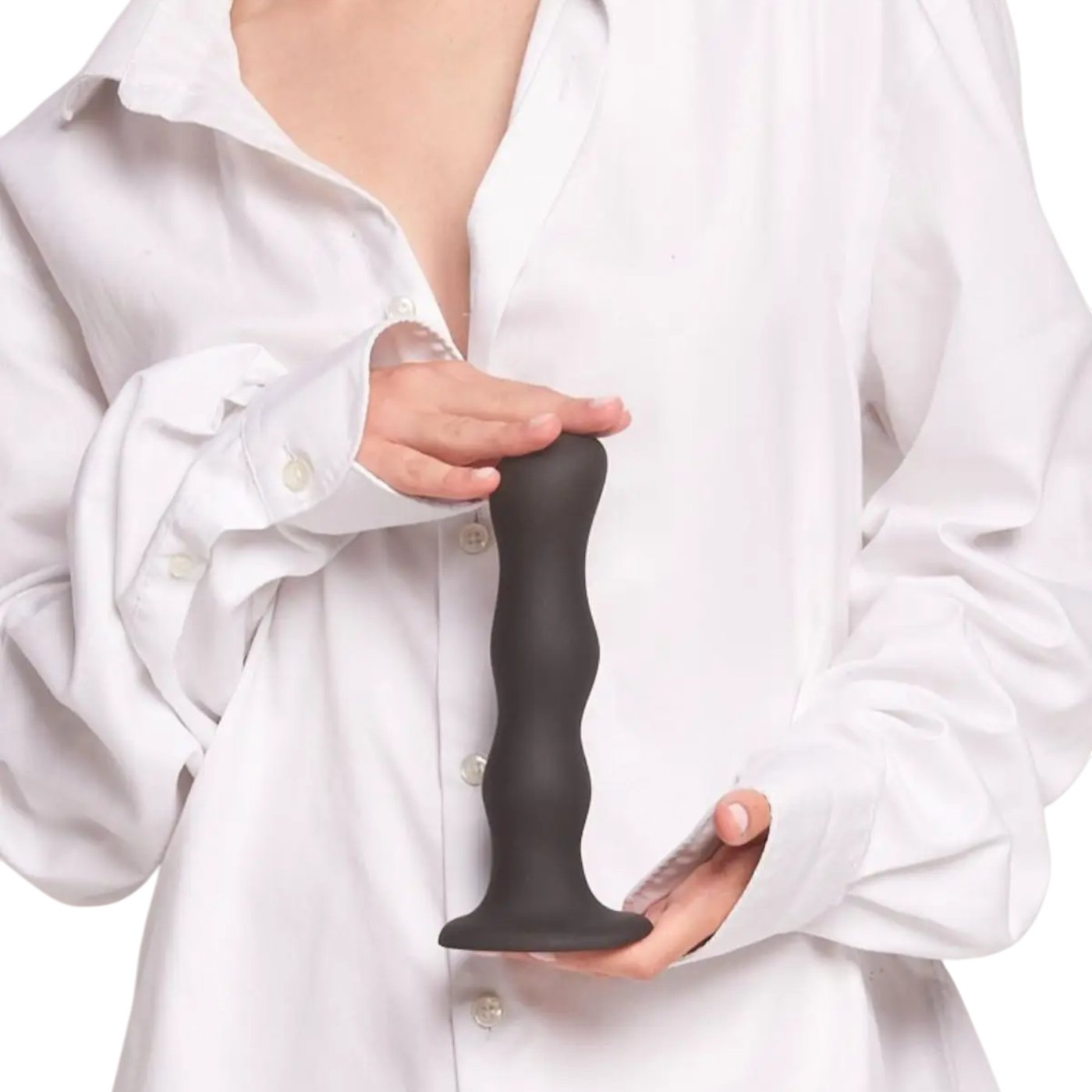 Strap-On-Me Soft Touch Silicone Geisha Balls Dildo XL 6 Inch
