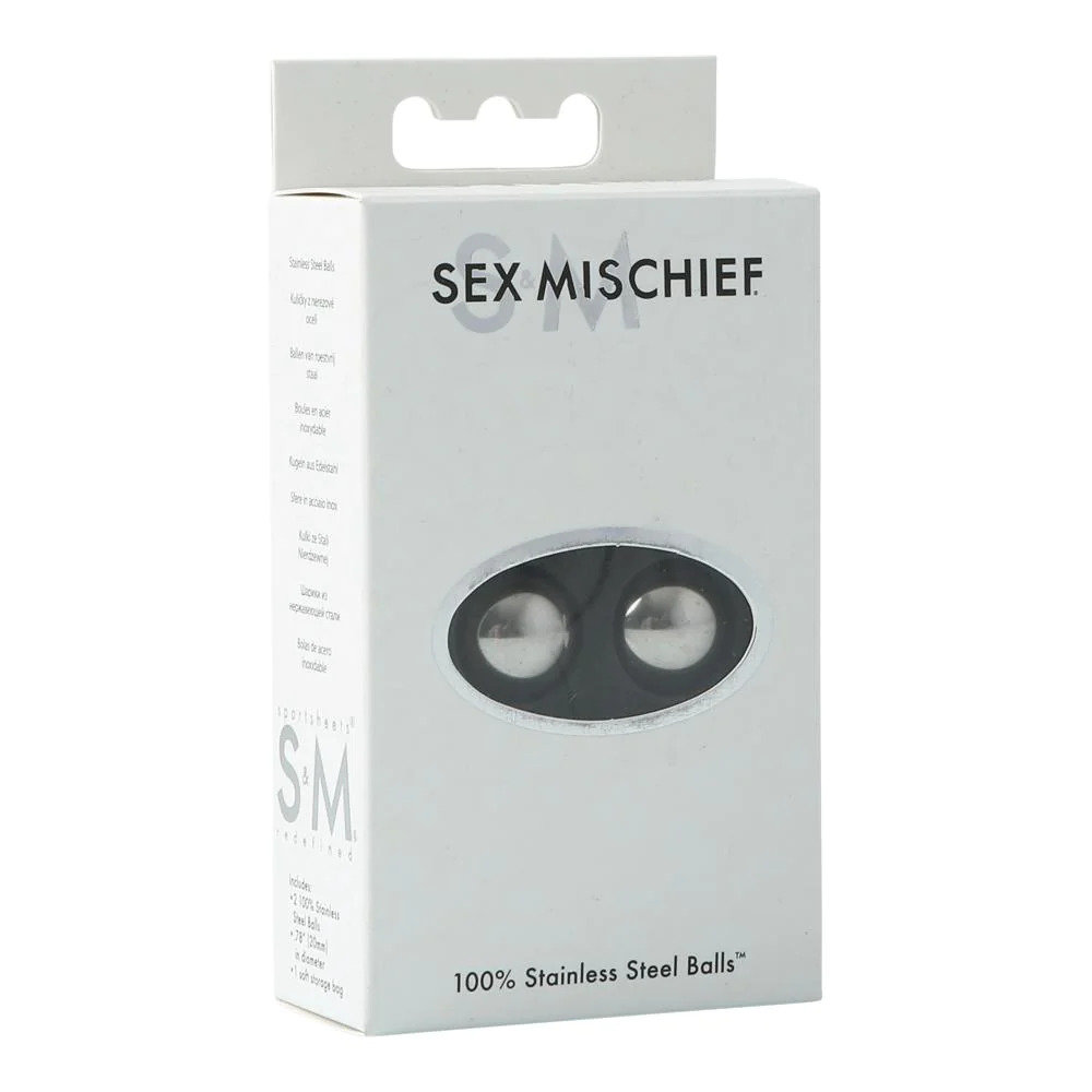 S&M Stainless Steel Ben-Wa Balls