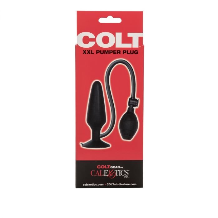 COLT XXL Pumper Inflatable Anal Plug Black