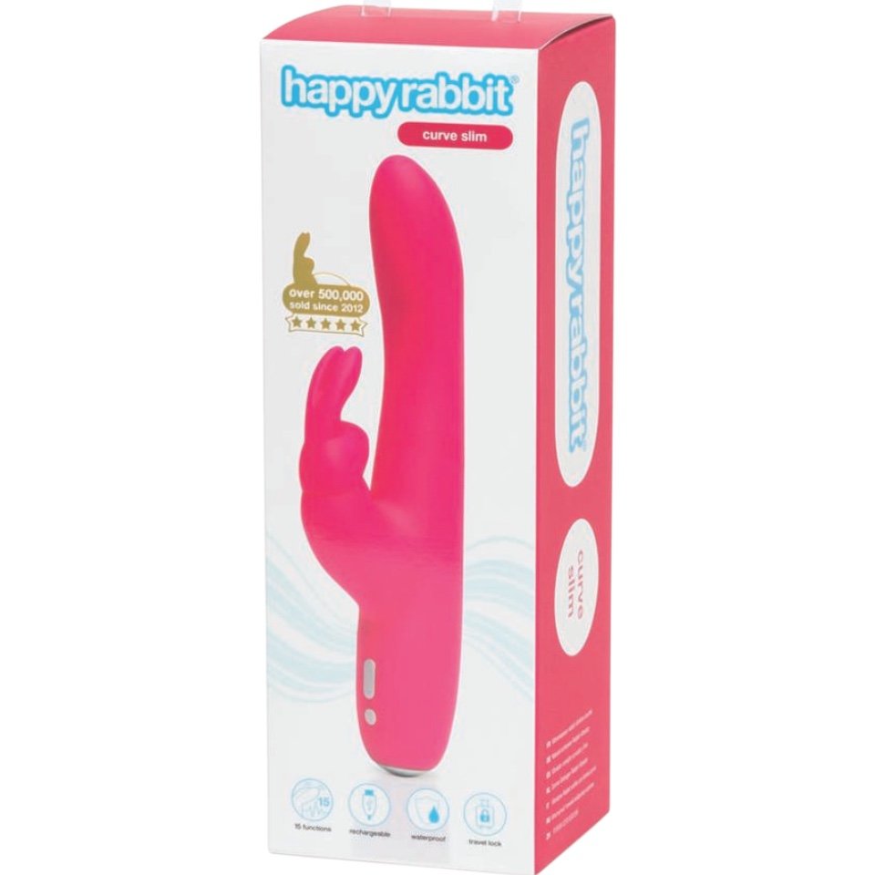 Happy Rabbit Slimline Curve Rechargeable Rabbit Vibrator