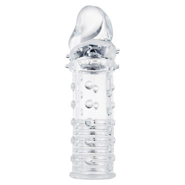 Toy Joy Power Stud Sleeve, clear