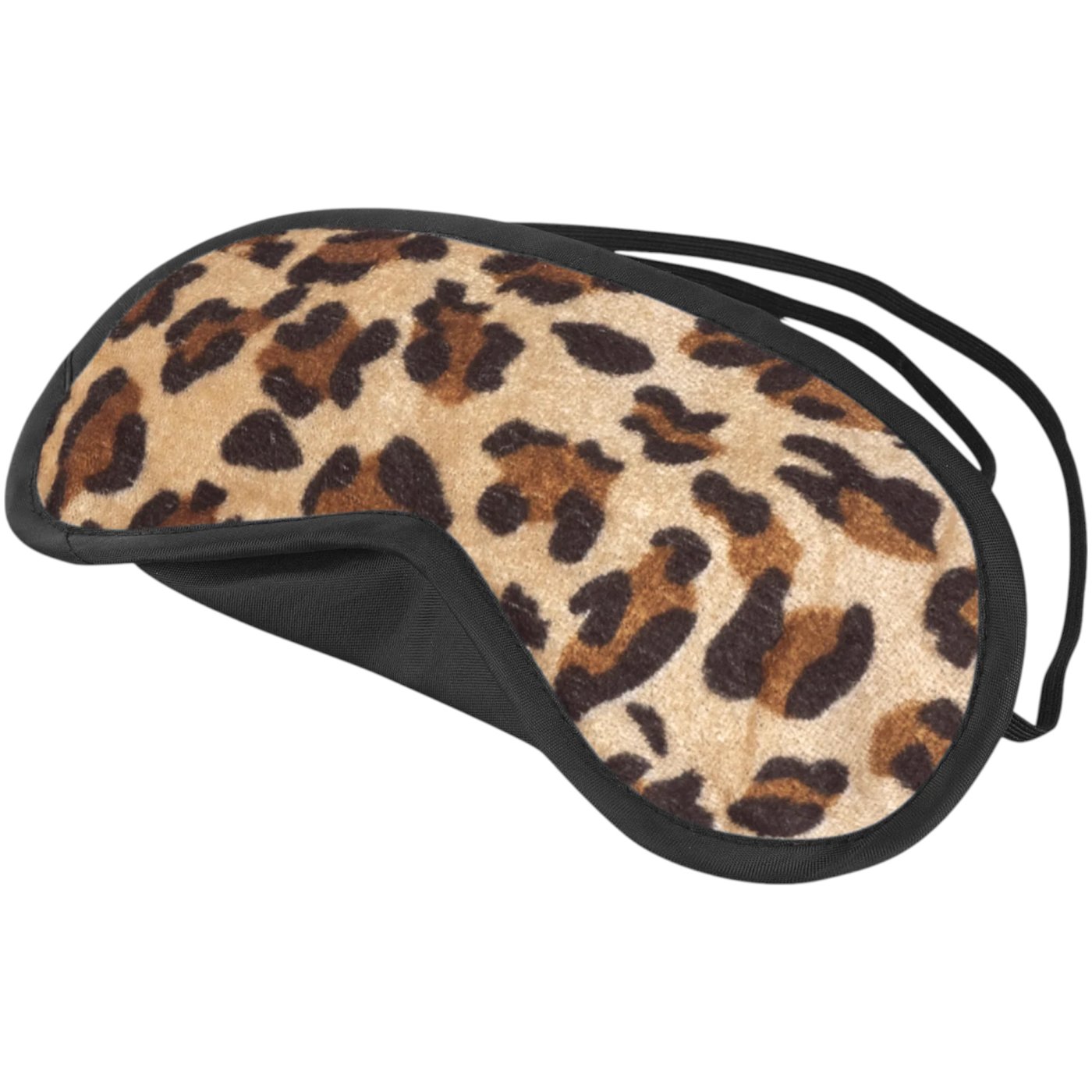 Lux Fetish Peek-A-Boo Love Mask Leopard Print