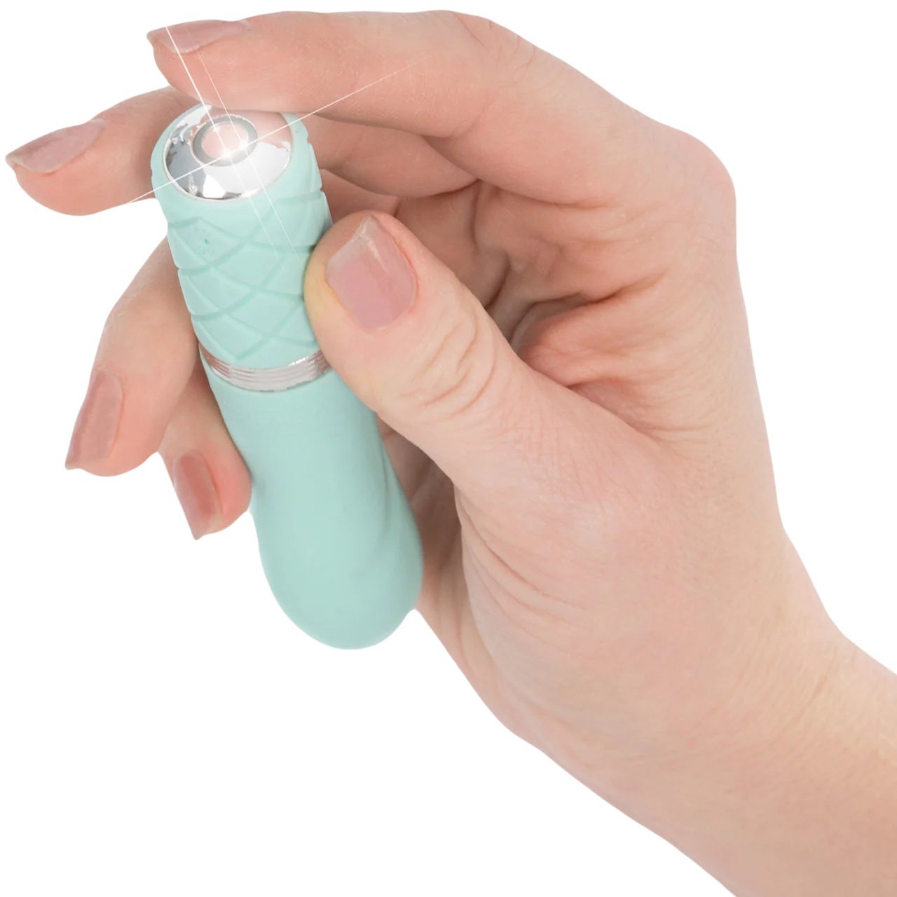 Pillow Talk Flirty Rechargeable Bullet Vibrator Teal
