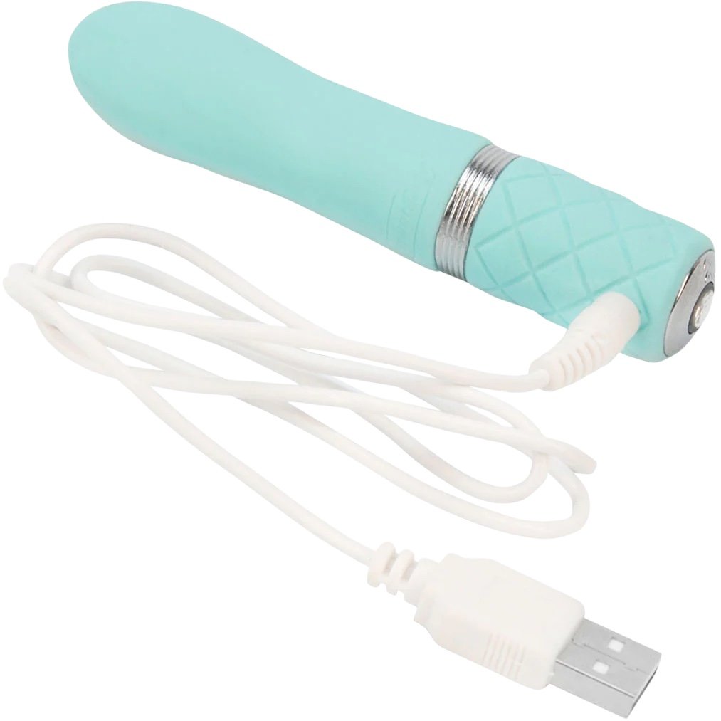 Pillow Talk Flirty Rechargeable Bullet Vibrator Teal