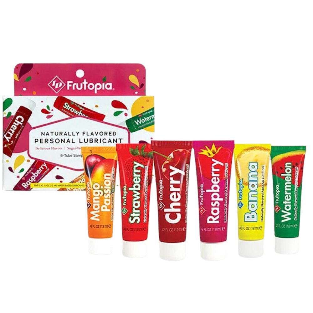 ID Frutopia Assorted Flavoured Lube Travel Pack (5 x 12ml)