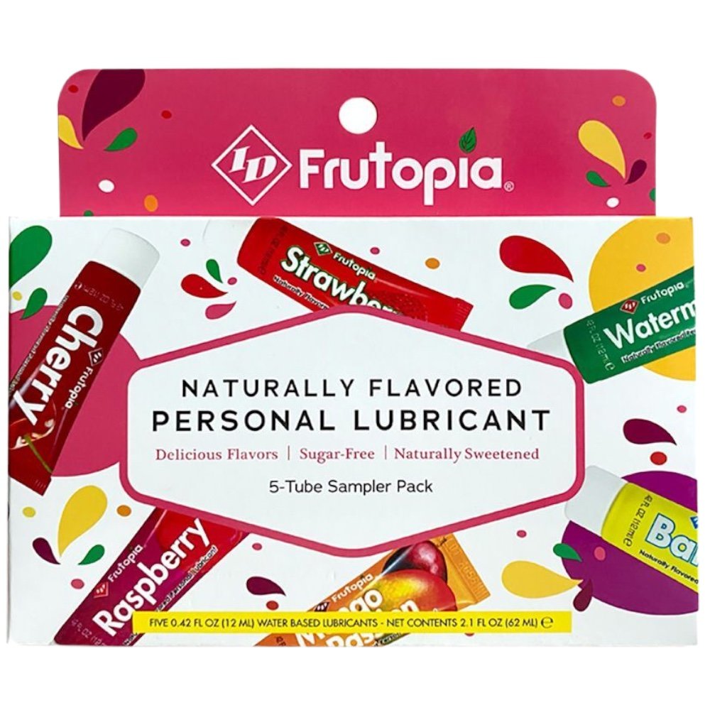 ID Frutopia Assorted Flavoured Lube Travel Pack (5 x 12ml)