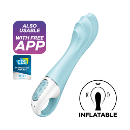 Satisfyer Air Pump G Spot Inflatable Vibrator 5 Connect App