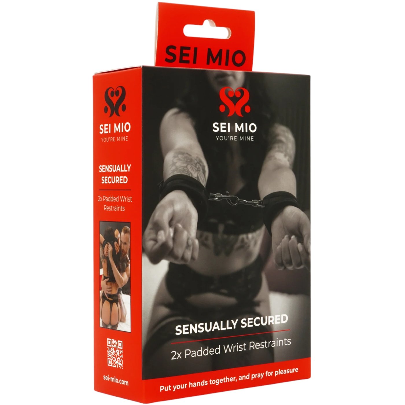 Sei Mio Sensually Secured Padded Wrist Restraints