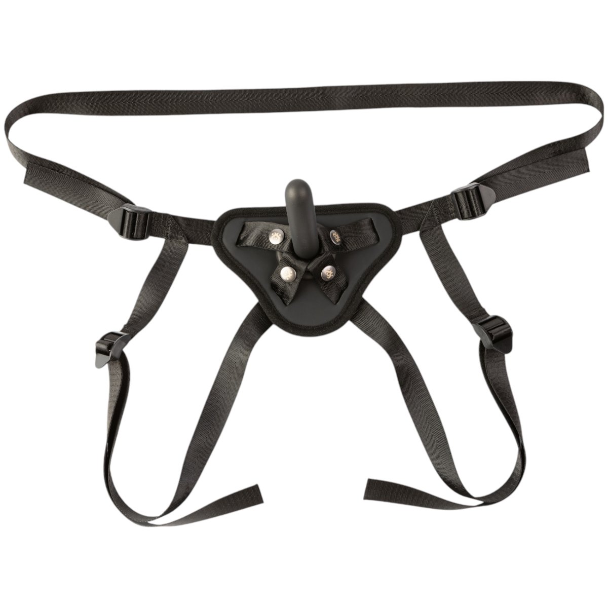 Sei Mio Perfectly Pegged Adjustable Strap-On Harness with Dildo 5 Inch