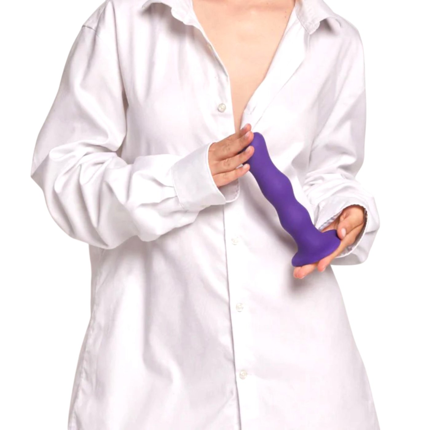 Strap-On-Me Soft Touch Silicone Geisha Balls Dildo M 5 Inch