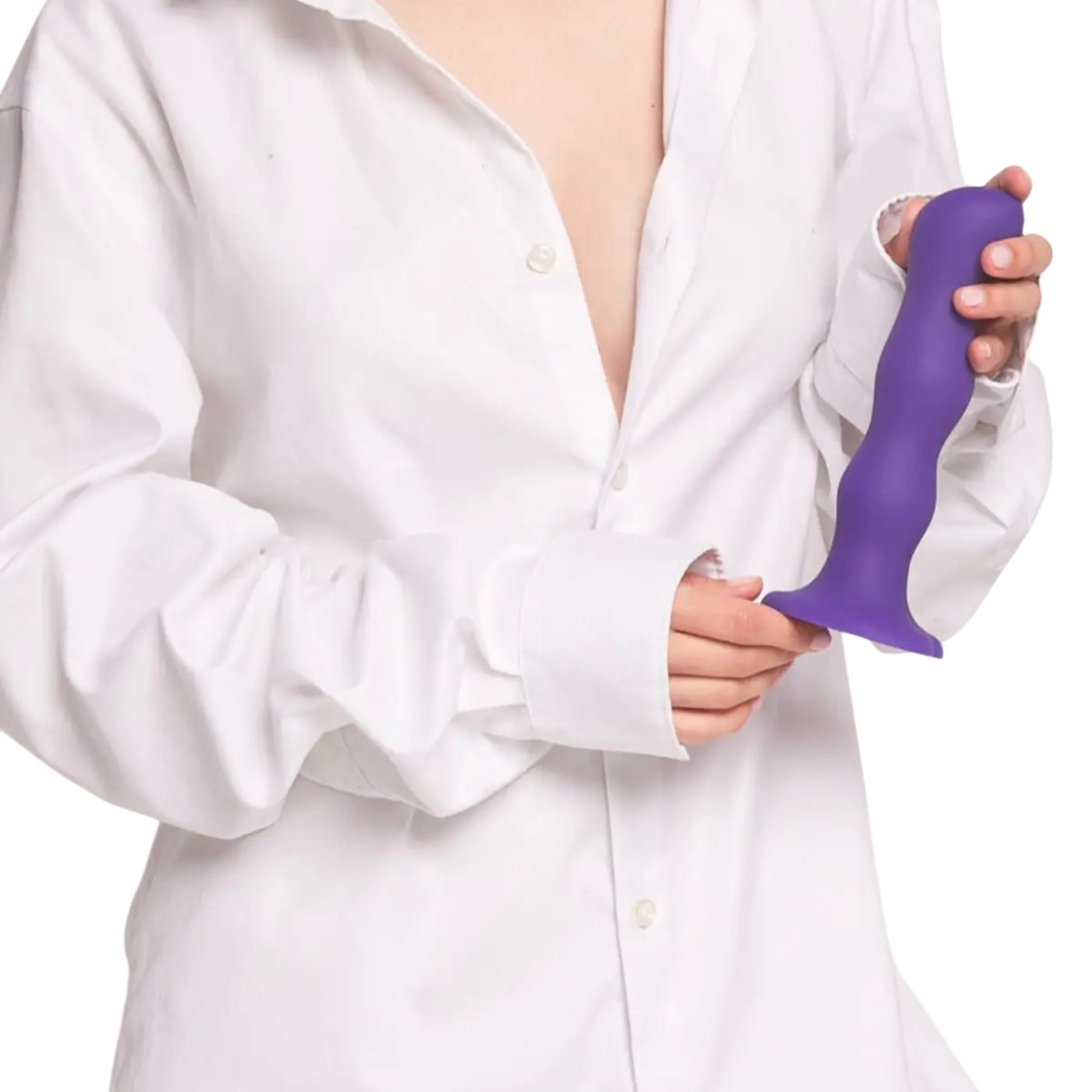 Strap-On-Me Soft Touch Silicone Geisha Balls Dildo M 5 Inch