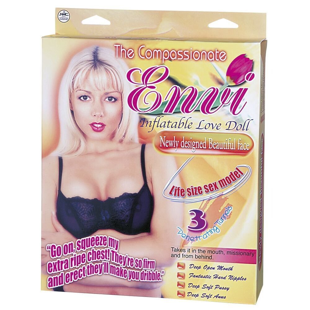 NMC Envi Live Size Inflatable Love Doll With 3 Holes