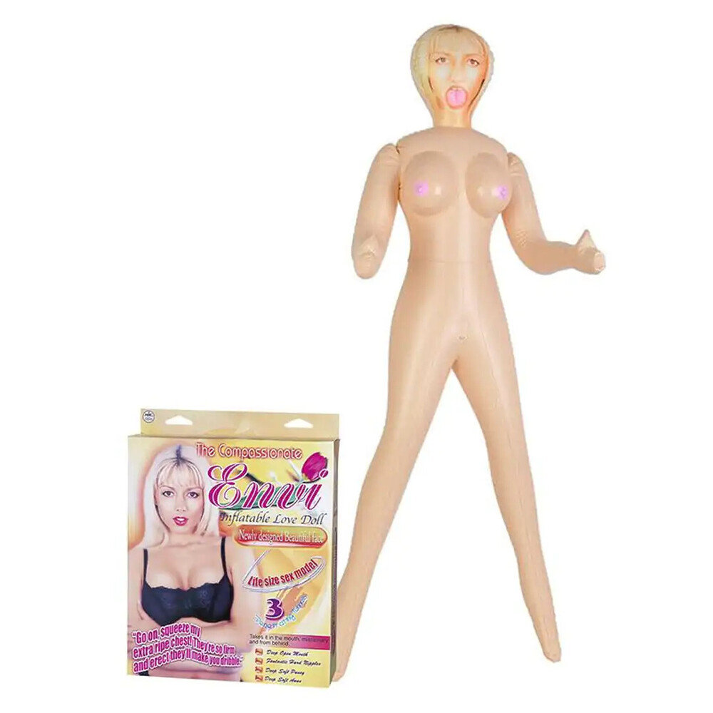 NMC Envi Live Size Inflatable Love Doll With 3 Holes