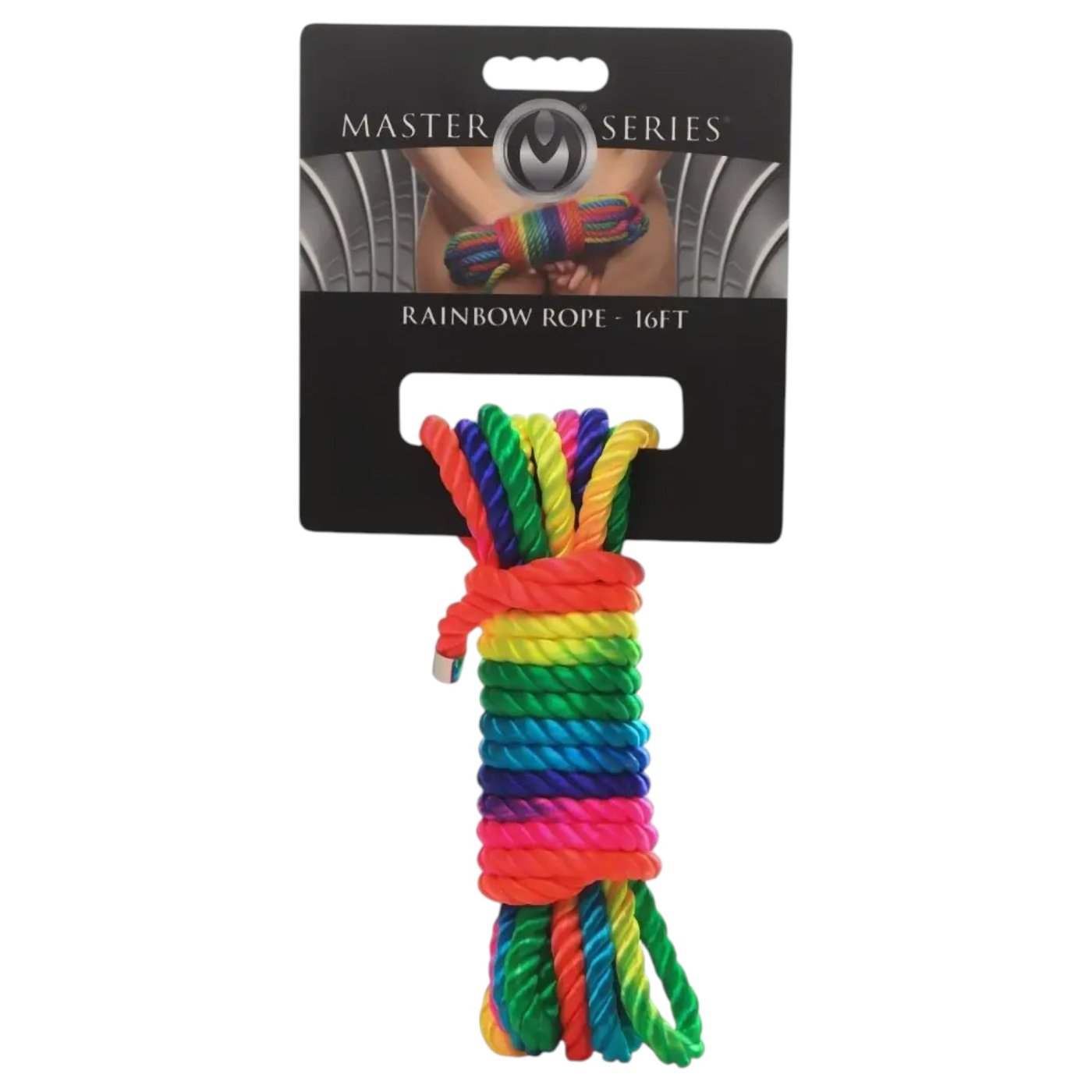 Master Series Rainbow Bondage Rope 16ft