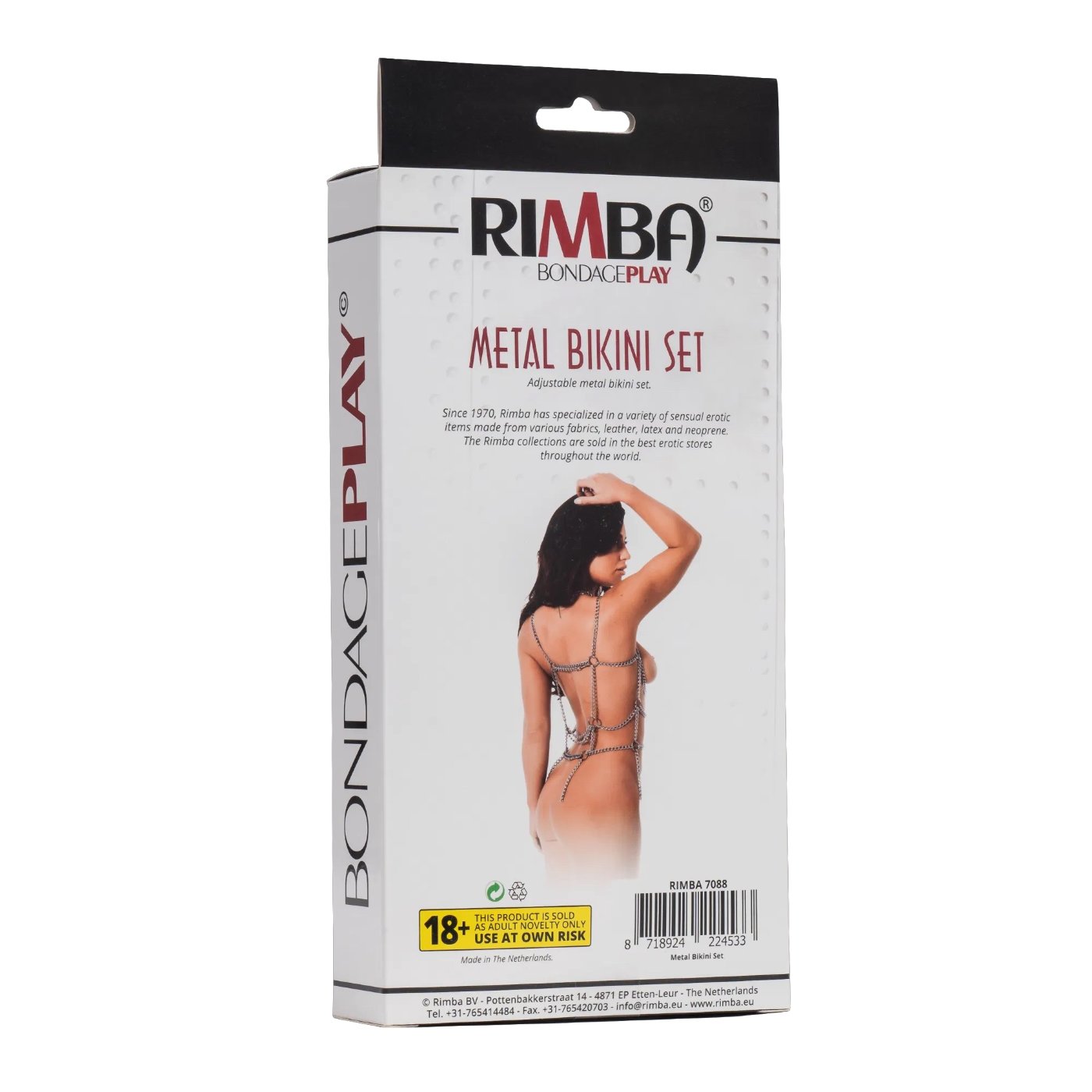Rimba Metal Chain Bra & G-String Set