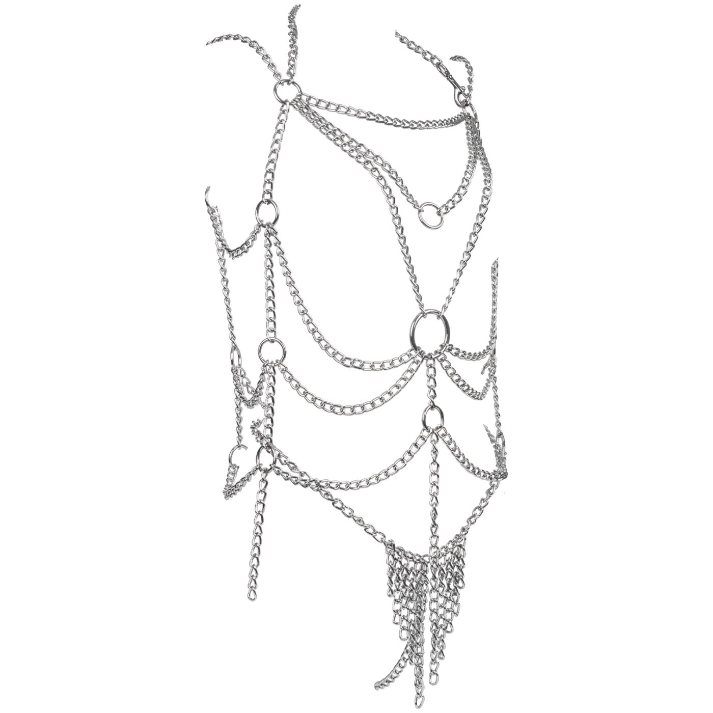 Rimba Metal Chain Bra & G-String Set