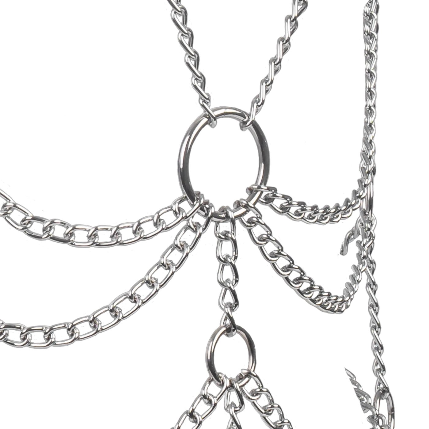 Rimba Metal Chain Bra & G-String Set