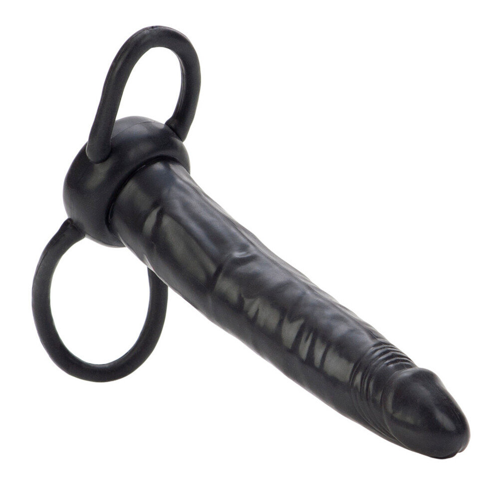  CalExotics Accommodator Dual Penetrator Black 6 Inch