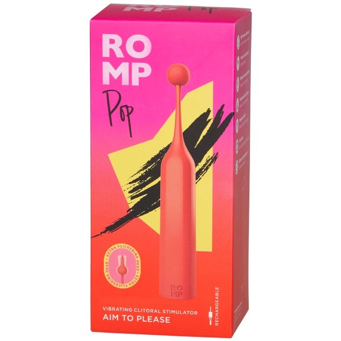 ROMP Pop Pinpoint Rechargeable Vibrating Clitoral Stimulator