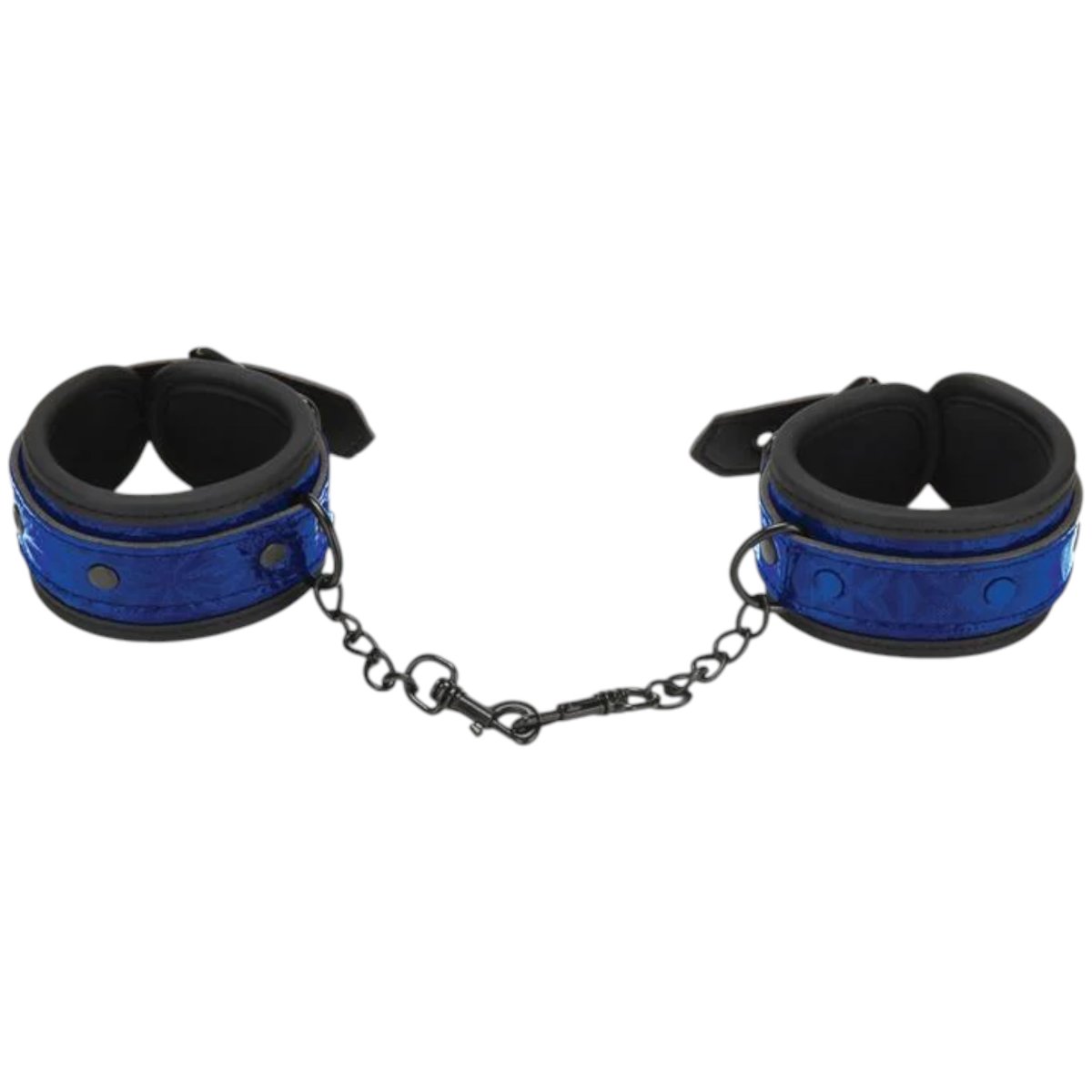 Whipsmart Diamond Collection Deluxe Buckle Cuffs Blue