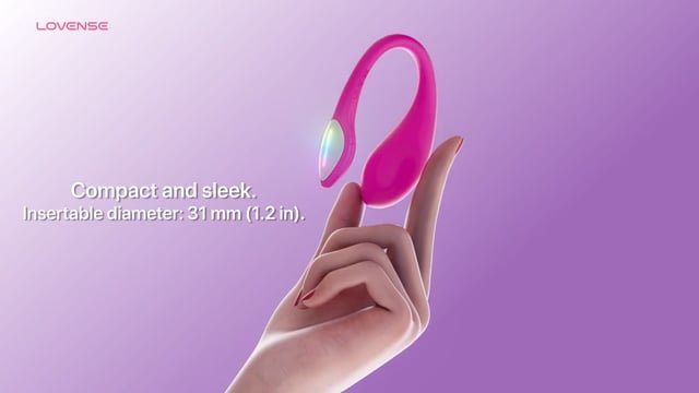 Lovense Lush Mini App Controlled Love Egg Vibrator