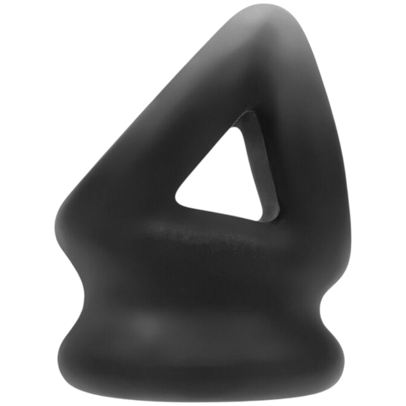 Oxballs Tri-Squeeze Cocksling Ball Stretcher Black