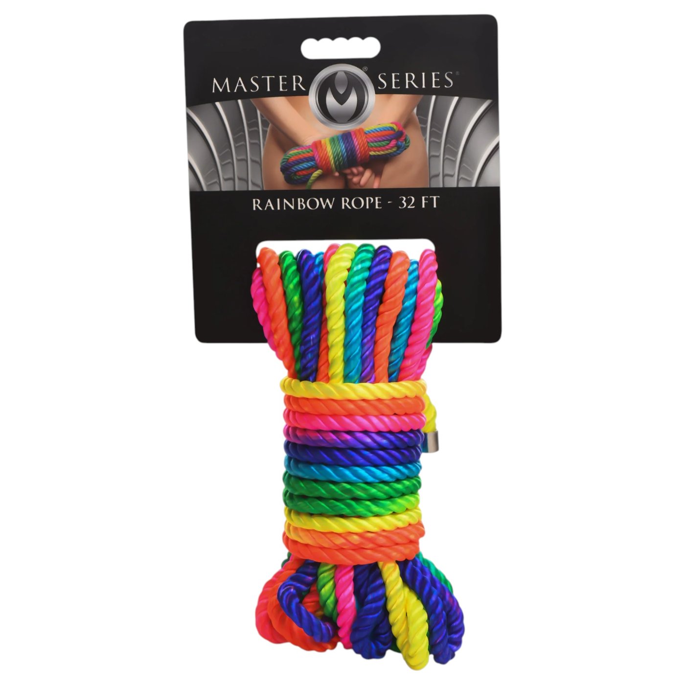 Master Series Rainbow Bondage Rope 32ft