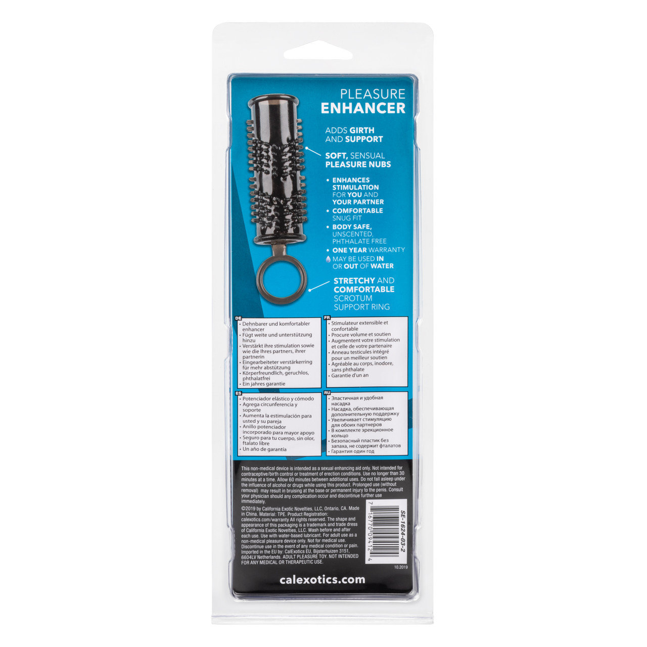 Girth and Length Pleasure Enhancer 4.5 Inch