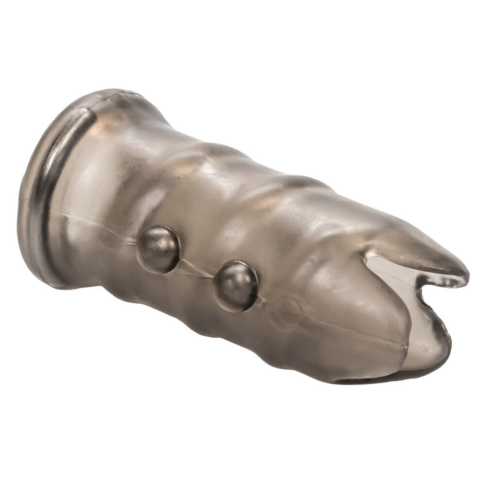 CalExotics Apollo Premium Girth Enhancer Sleeve Smoke 3.5 Inch