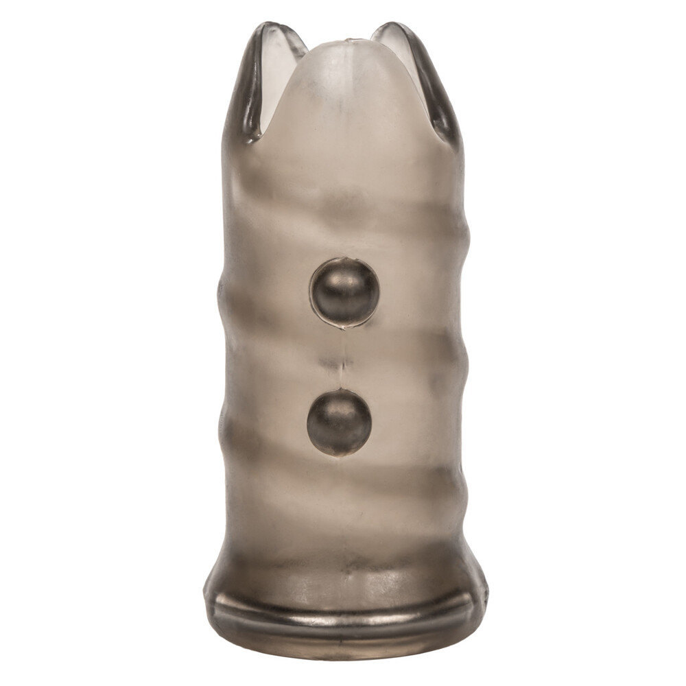CalExotics Apollo Premium Girth Enhancer Sleeve Smoke 3.5 Inch