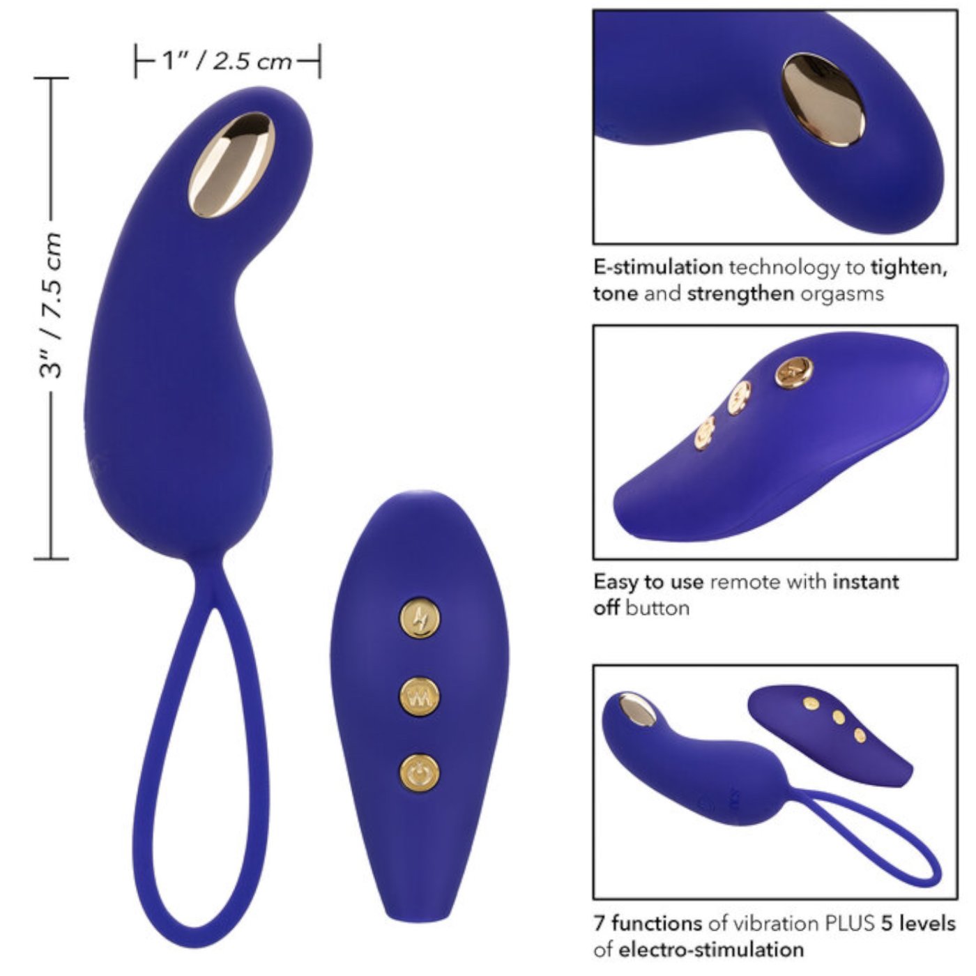 CalExotics Impulse Intimate Estim Remote Teaser