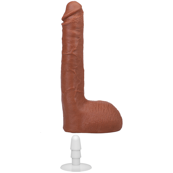 Signature Cocks Ricky Johnson Ultraskyn Cock with Suction Cup 10 Inch