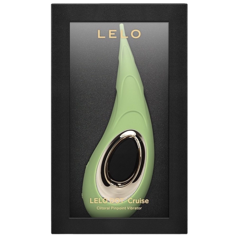 LELO Dot Cruise Rechargeable Clitoral Vibrator Pistachio Cream 