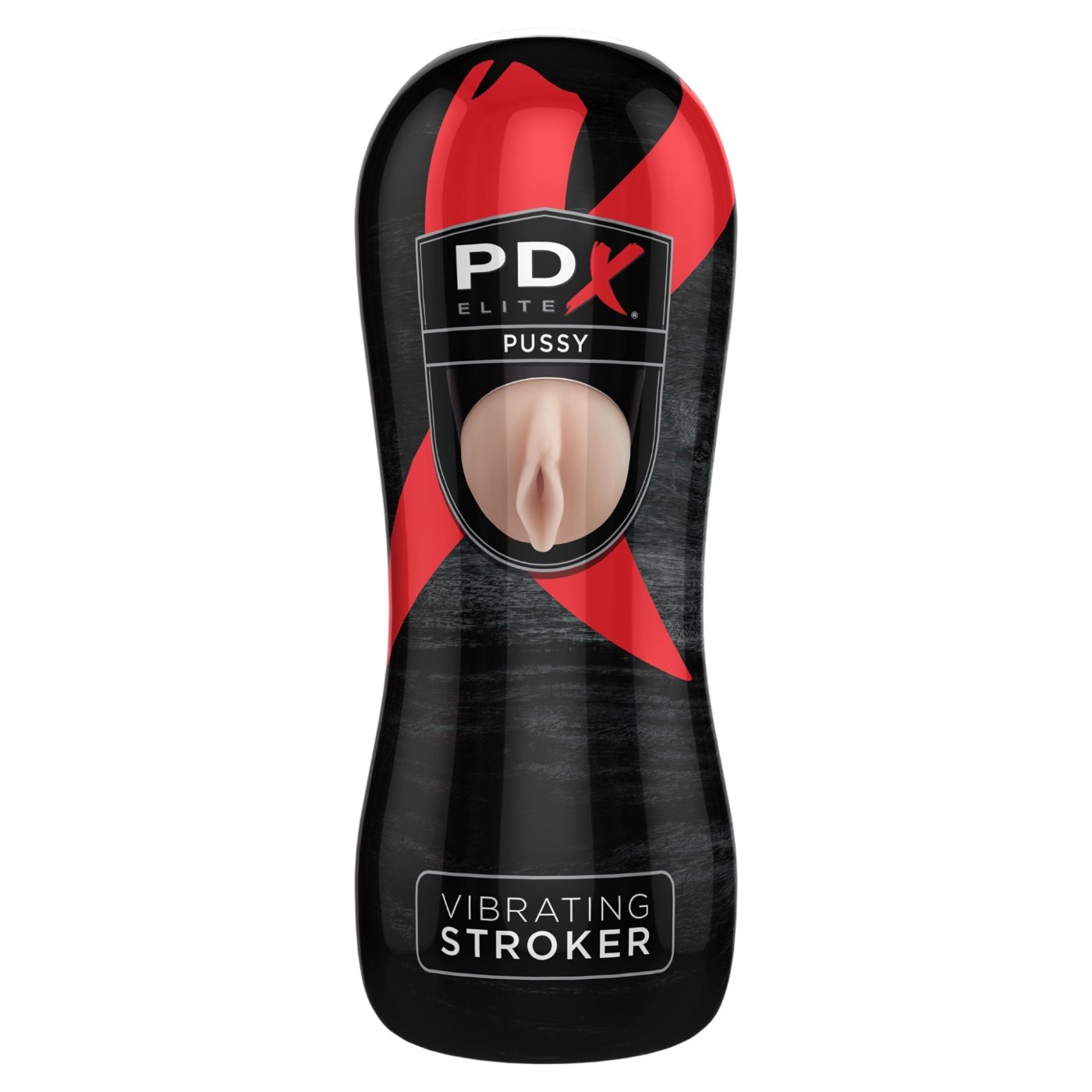 PDX Elite Vibrating Pussy Stroker Male Masturbator