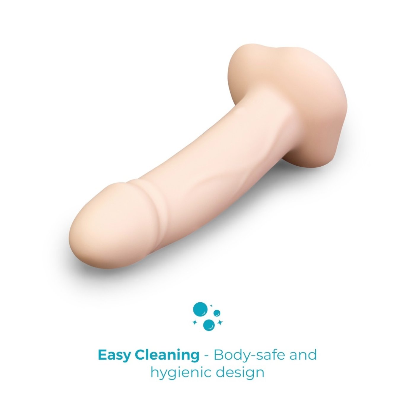 b-Vibe Every Body Vibrating Realistic Strap-On Kit 6.5 Inch