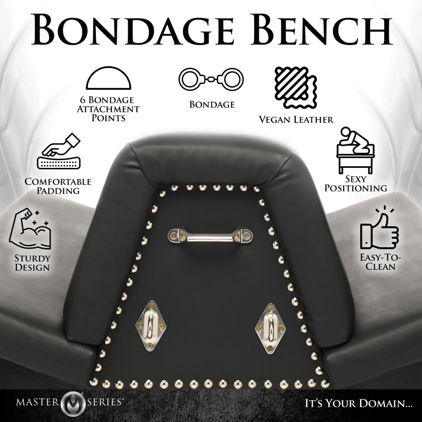 Master Series Bareback Submission Horse Bondage Bench