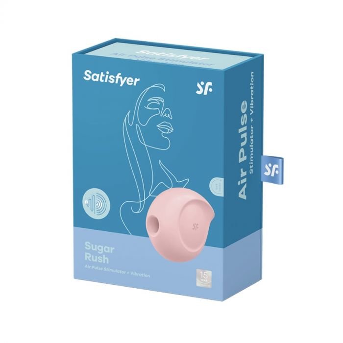Satisfyer Sugar Rush Air Pulse Clitoral Stimulator Rose