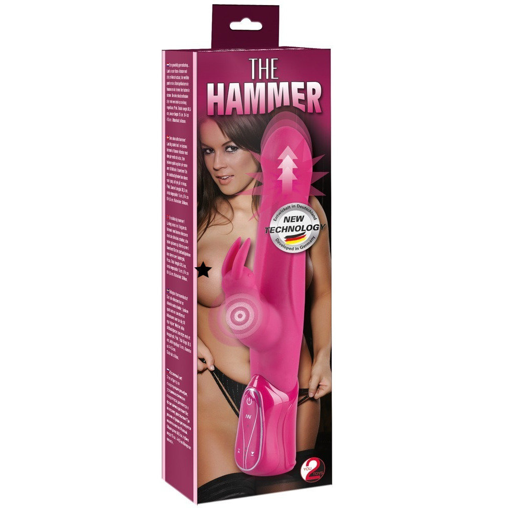 The Hammer Rabbit Vibrator Pink