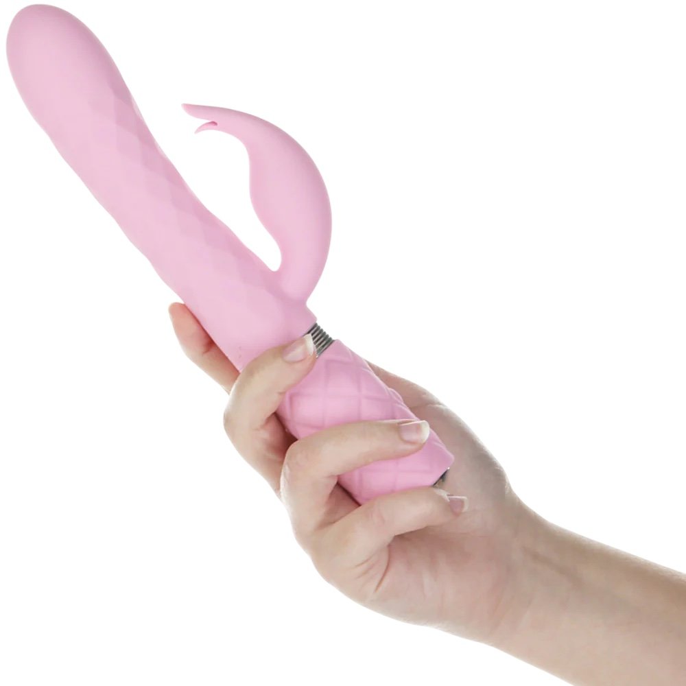 Pillow Talk Lively Rabbit Vibrator Pink