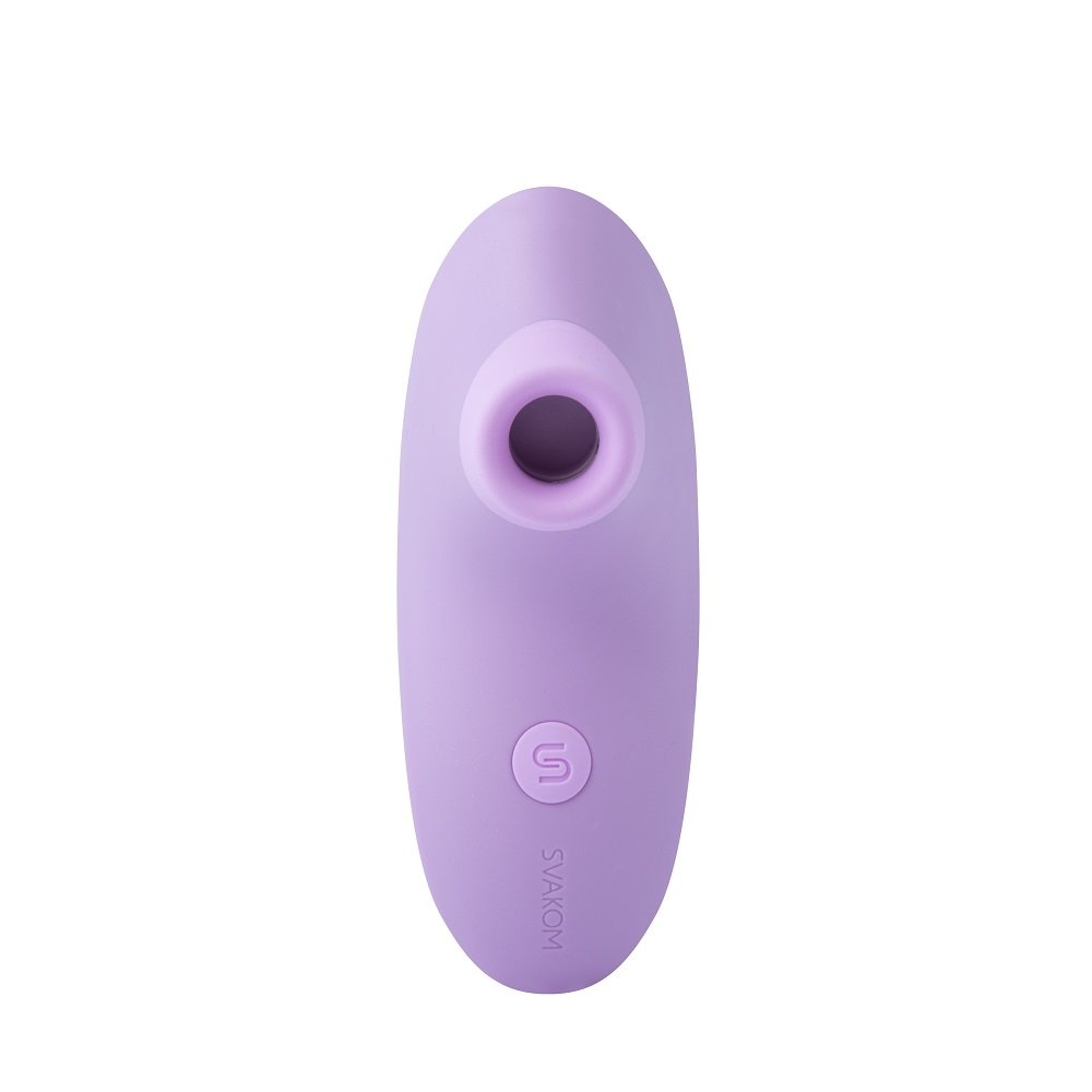 Svakom Pulse Lite Neo App Controlled Rechargeable Suction Vibrator Purple
