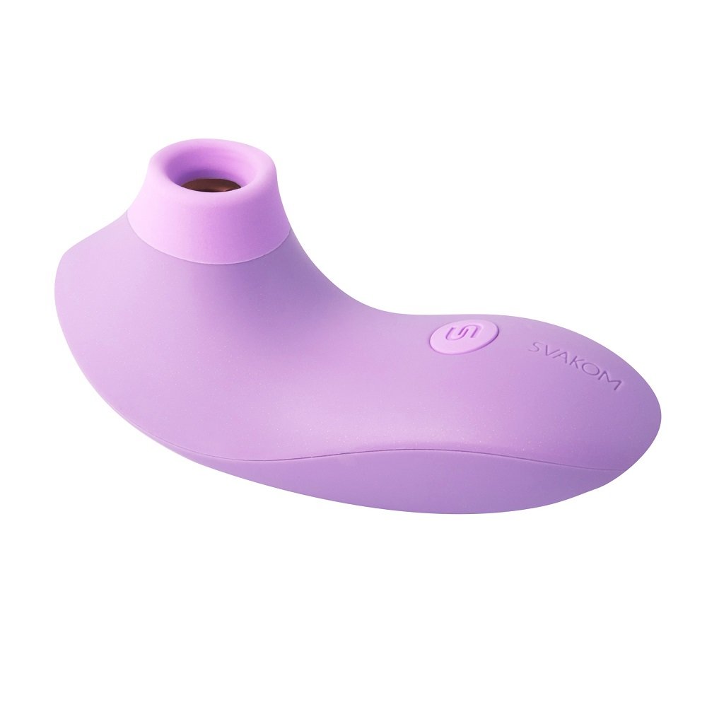 Svakom Pulse Lite Neo App Controlled Rechargeable Suction Vibrator Purple