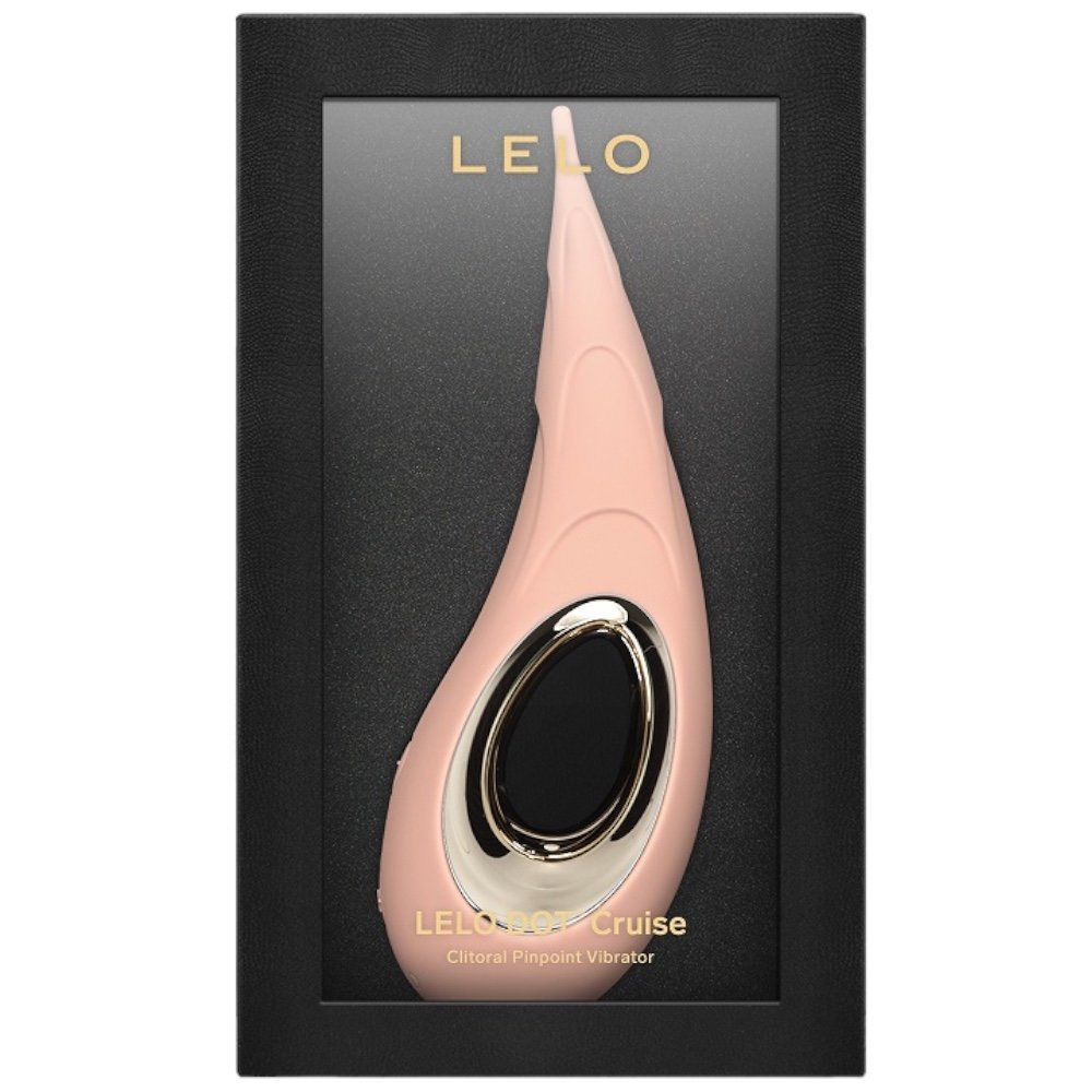 LELO Dot Cruise Rechargeable Clitoral Vibrator Peach 