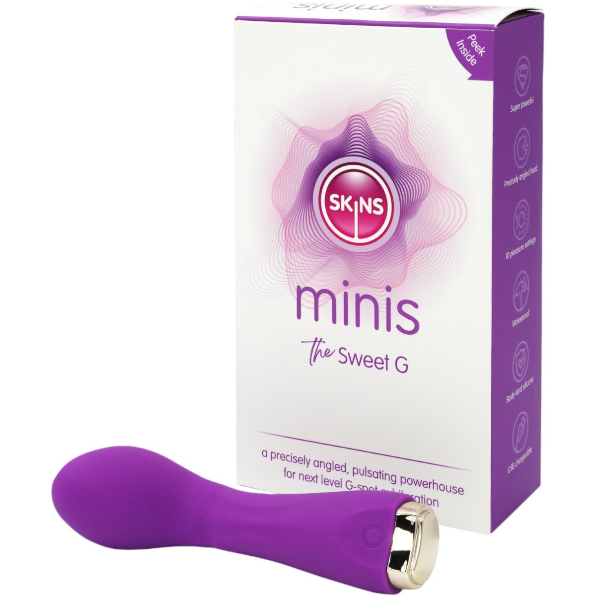 Skins Minis The Sweet G Spot Rechargeable Vibrator – Skins