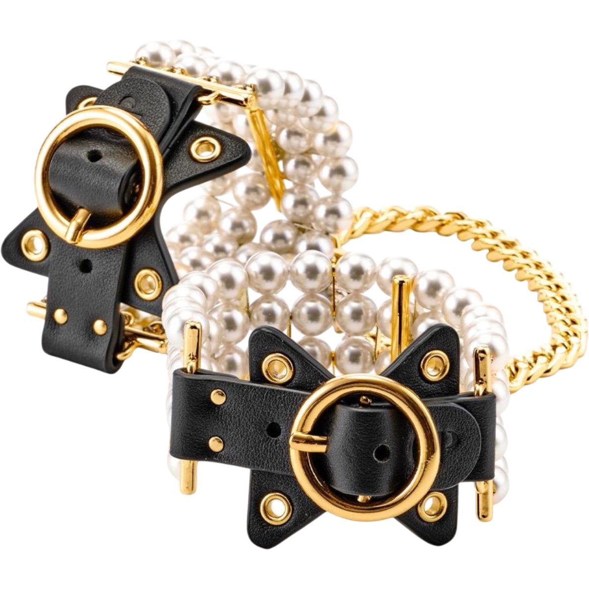 Guilty Pleasure Allure Soirée Pearl Bondage Wrist Cuffs