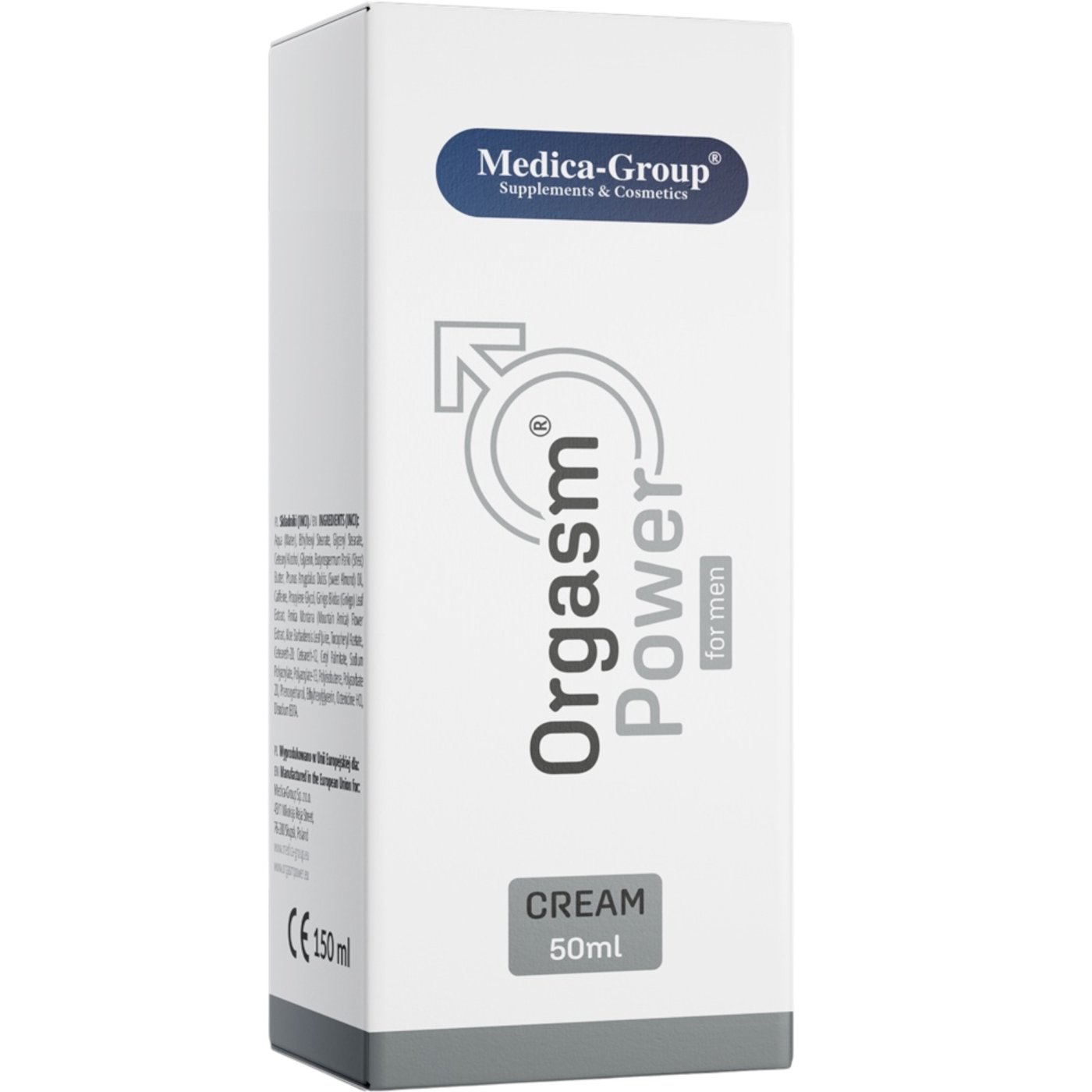 Orgasm Power For Men Arousal Cream 50ml