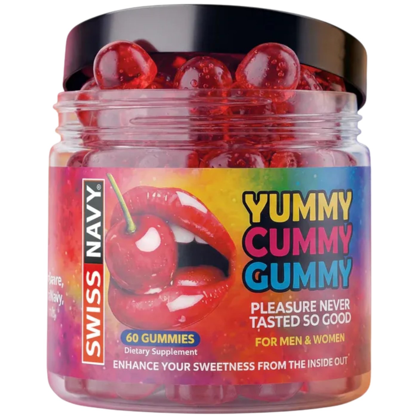 Swiss Navy Yummy Cummy Gummy Sex Gummies (60 Pack)