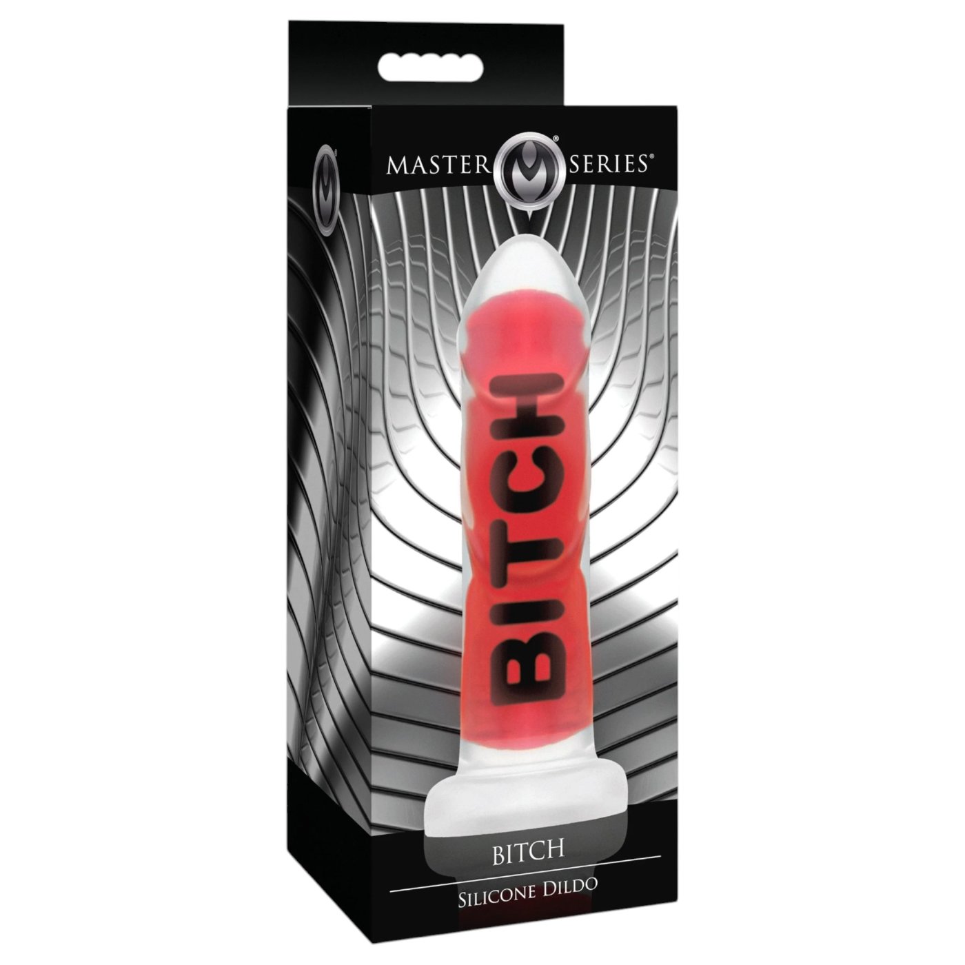 Master Series BITCH Silicone Dildo with Suction Cup 7 Inch